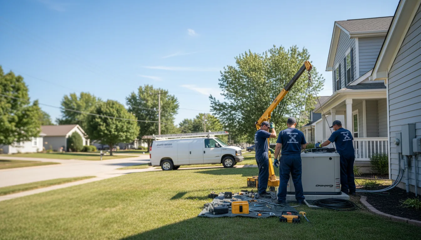 Generator Installation in Grantville, KS near me